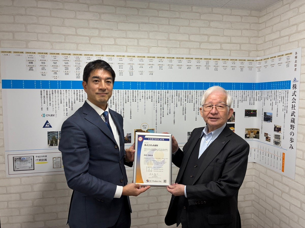 ISO 30414認証の取得
